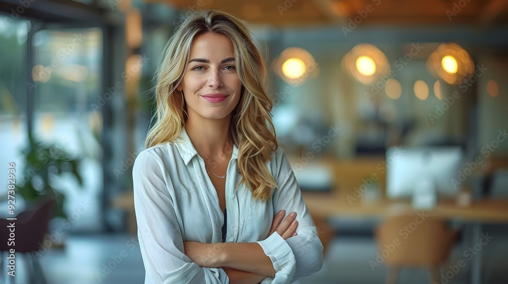 Confident Businesswoman Presenting Groundbreaking Idea in Modern Boardroom Confident Businesswoman Presenting Groundbreaking Idea in Modern Boardroom