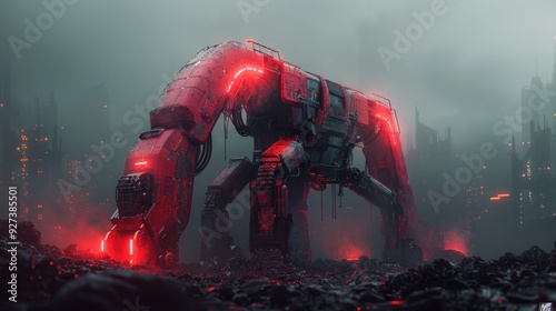 Futuristic Mechanical Beast