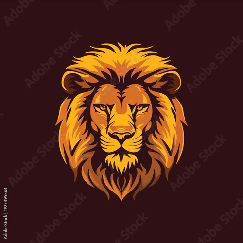 angry lion jaguar mascot sport gaming esport logo template