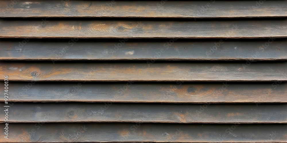 Horisontal Wooden Planks Background, Front View Horisontal Wooden Planks Background, Front View