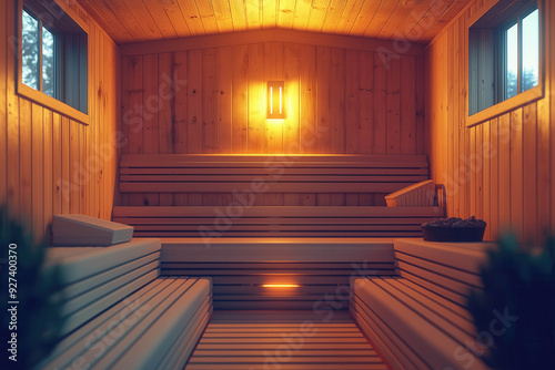 Infra Sauna With Infared Light