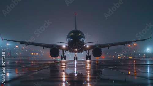 airplane at the airport