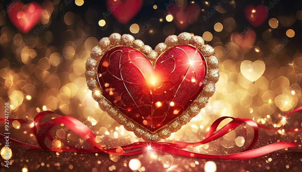 red heart red heart