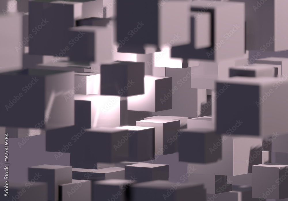 Flying cubes Abstract 3d rendering cubes of geometric shapes Modern background, composition corporate design for poster, cover, branding, banner, placard. Flying cubes Abstract 3d rendering cubes of geometric shapes Modern background, composition corporate design for poster, cover, branding, banner, placard.