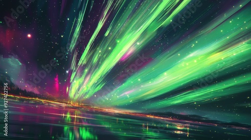 cosmic night sky