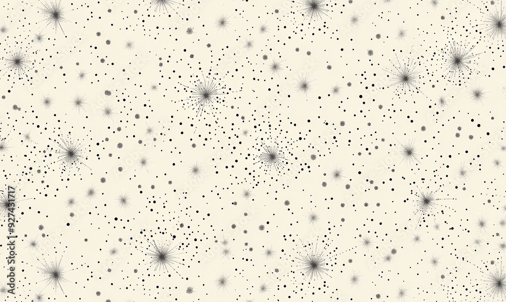 A seamless pattern of tiny dots