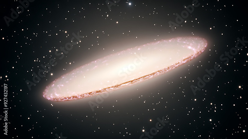 sombrero galaxy in space photo