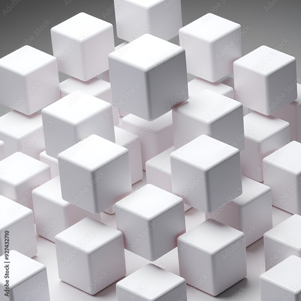Futuristic Cube Icon Isolated on Transparent Background Futuristic Cube Icon Isolated on Transparent Background