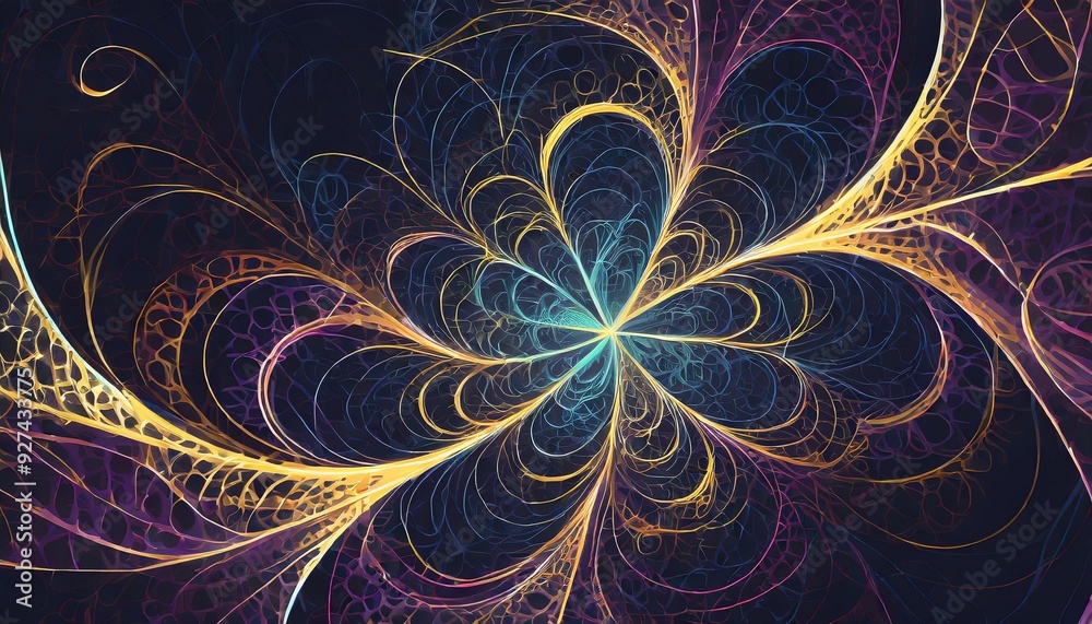abstract fractal background abstract fractal background