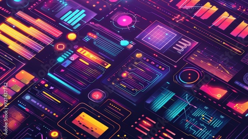 Explore the impact of vector graphics on user experience (UX) design. How do vectors contribute to a seamless and visually appealing user interface photo