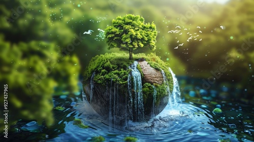 Explore the importance of water in sustaining life on Earth. How do various ecosystems depend on water for survival, growth, and reproduction