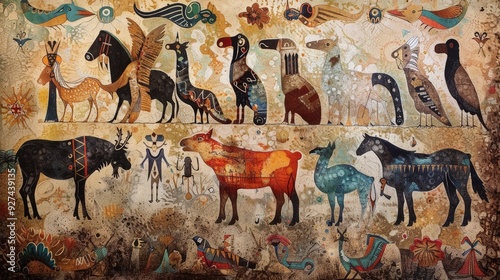 Explore the role of animals in cultural traditions and folklore. How are animals represented in myths, symbols, and stories across different cultures