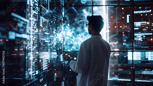 Data Scientist Analyzing Fu...