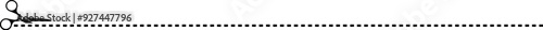 dotted line