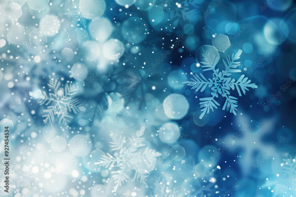 Blue and gold Christmas backgrounds. AI generative. Blue and gold Christmas backgrounds. AI generative.
