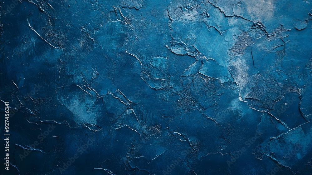 Blue textured concrete background Blue textured concrete background