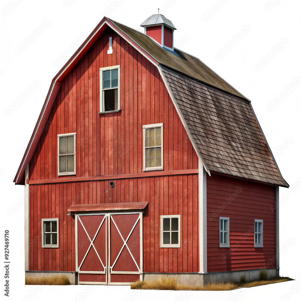 barn on a transparent background. barn on a transparent background.