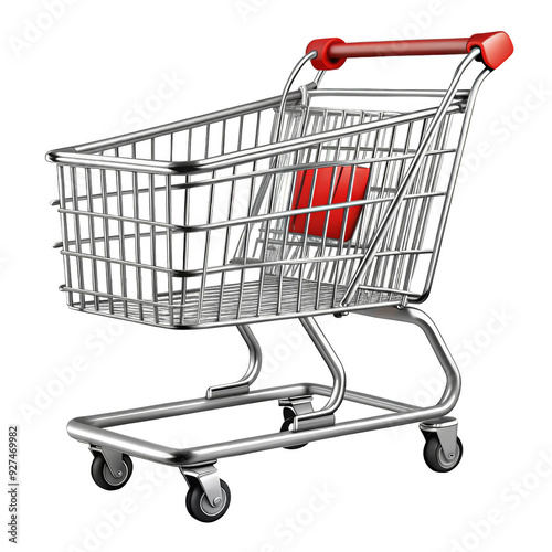  cart on a transparent background. photo