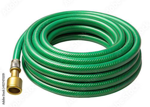  garden hose on a transparent background.