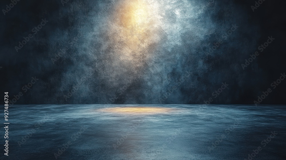 A tranquil atmosphere filled with gentle mist and shimmering light A tranquil atmosphere filled with gentle mist and shimmering light