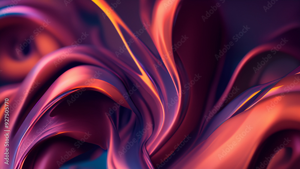 Abstract fluid background Abstract fluid background