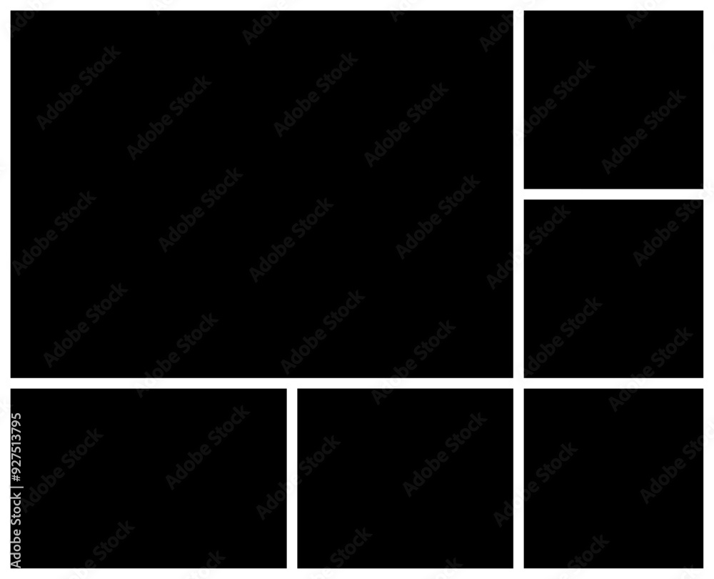 Photo collage display by squares shape picture album background for online and more presentation Photo collage display by squares shape picture album background for online and more presentation