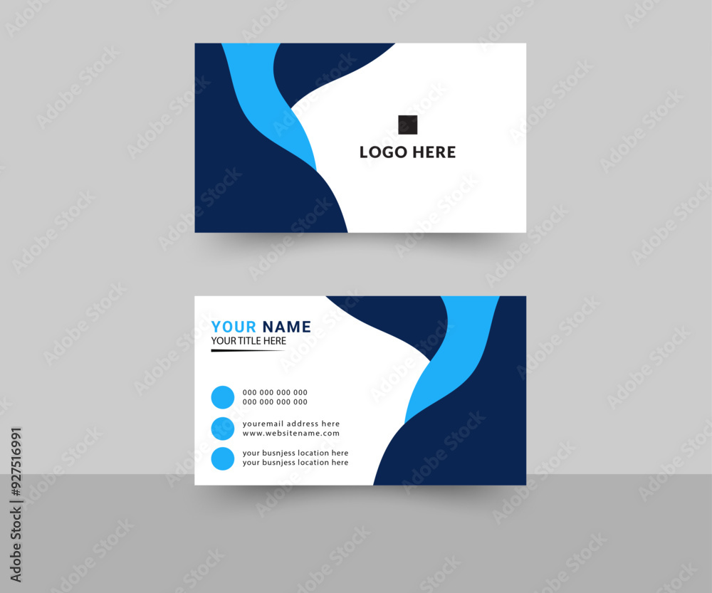 Gematric Shape corporate business card Layout template Gematric Shape corporate business card Layout template