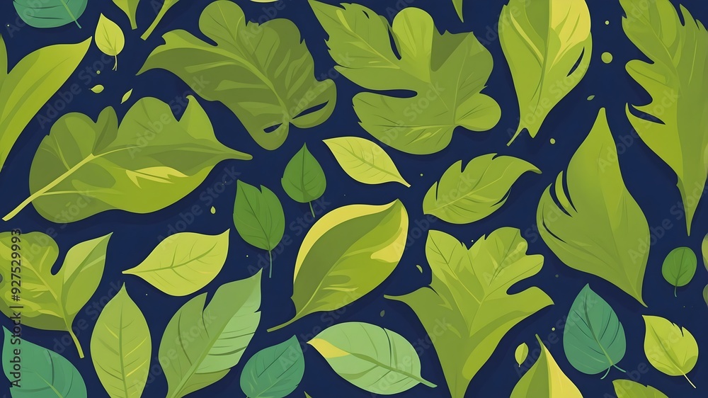 Texture of green leaf on a dark background, Nature themed background. Texture of green leaf on a dark background, Nature themed background.