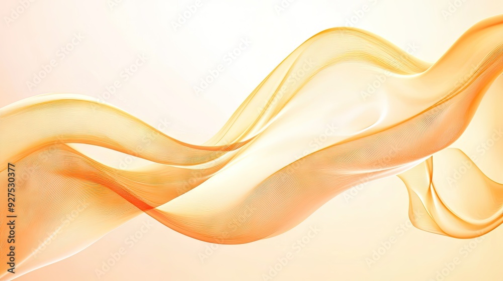 Light orange vector backdrop with gracefully bent lines creating a fluid, elegant design. Perfect for modern ads, posters, and banners. Light orange vector backdrop with gracefully bent lines creating a fluid, elegant design. Perfect for modern ads, posters, and banners.