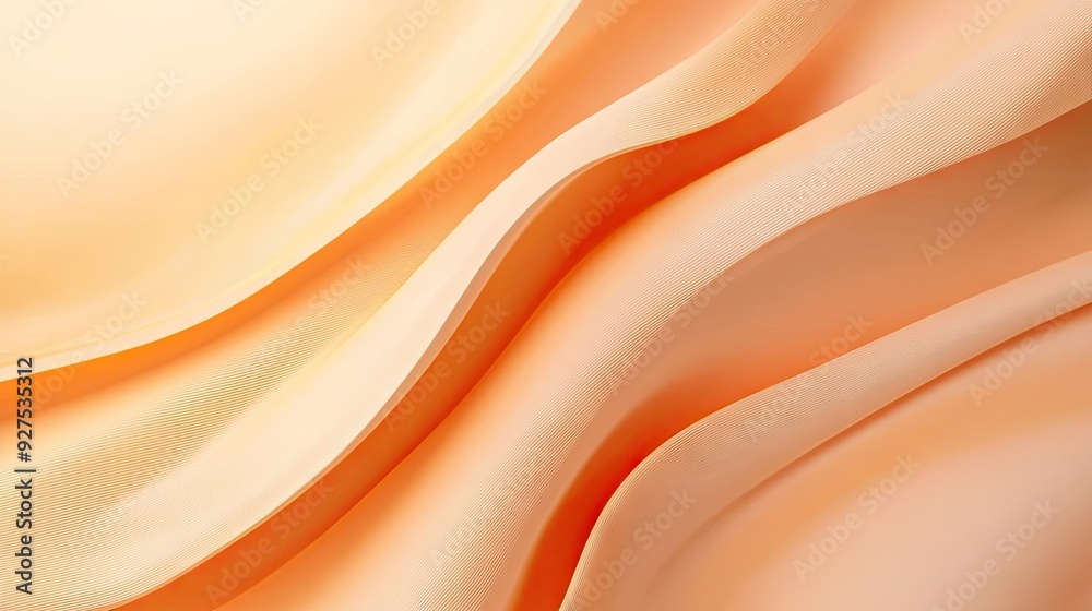 Refined light orange vector background with elegant bent lines and gradient shading. Ideal for sophisticated advertising, poster, and banner designs. Refined light orange vector background with elegant bent lines and gradient shading. Ideal for sophisticated advertising, poster, and banner designs.