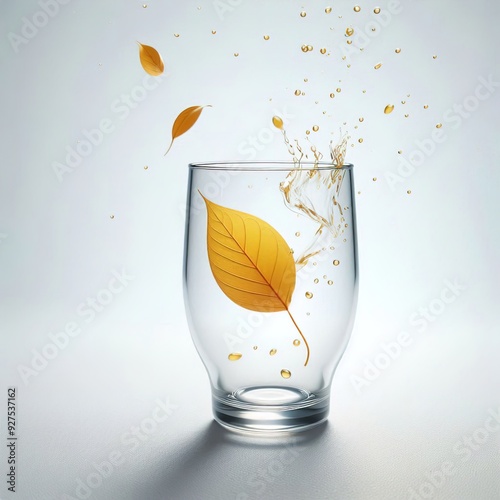 flower arrangement in glass