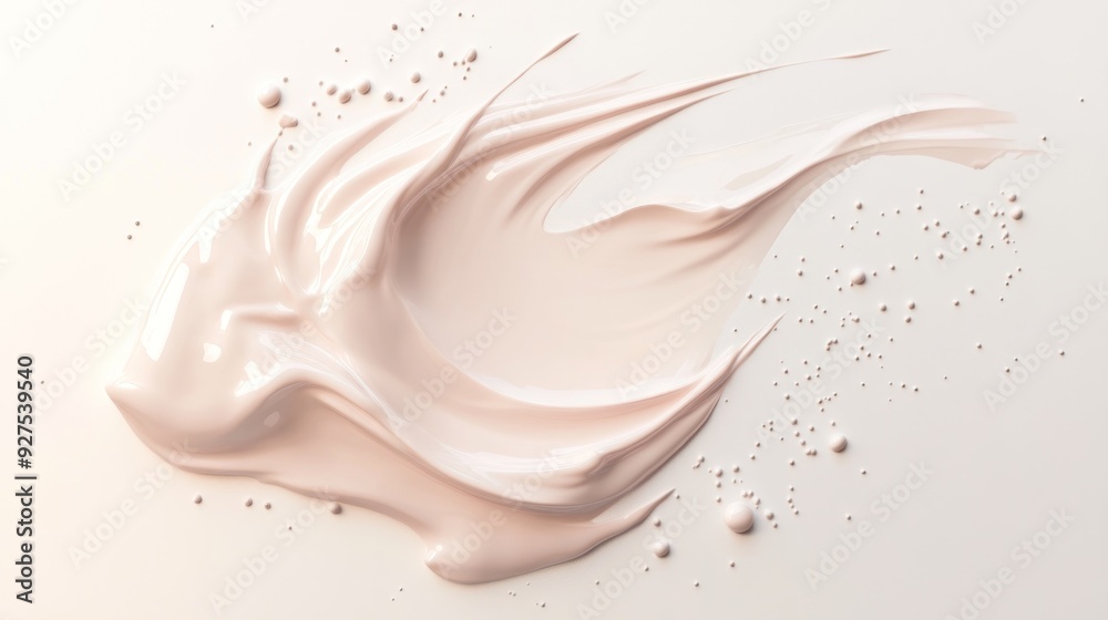 A dynamic splash of liquid, possibly milk or cream, with droplets scattering around, captured against a light background, illustrating motion and fluidity. A dynamic splash of liquid, possibly milk or cream, with droplets scattering around, captured against a light background, illustrating motion and fluidity.