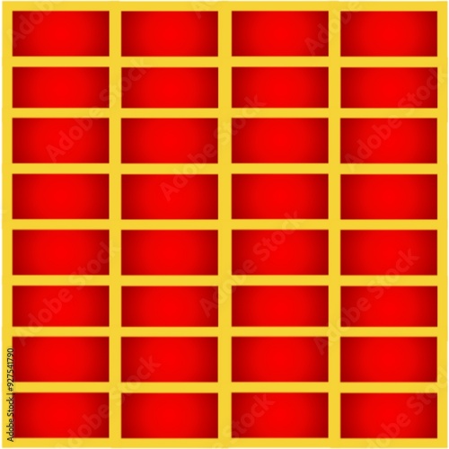 red and yellow wall background for banner design