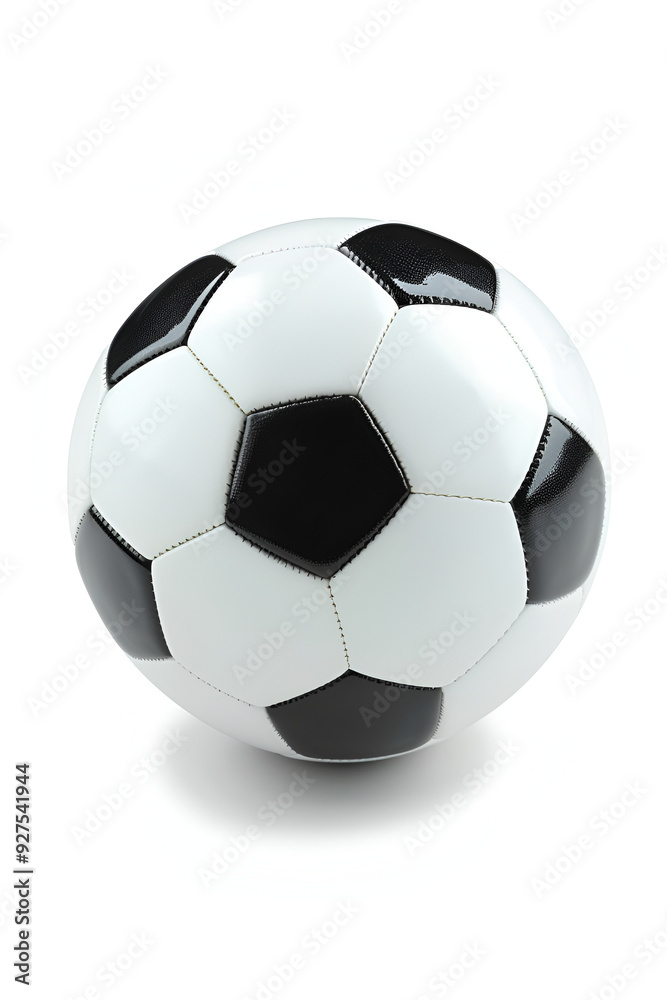 Soccer Ball, football Isolated on White Background Soccer Ball, football Isolated on White Background
