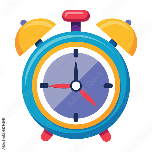 Alarm Clock Vector Design Illustration