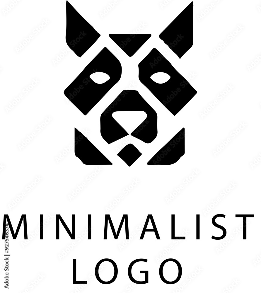 Fototapeta premium Minimalist Logo