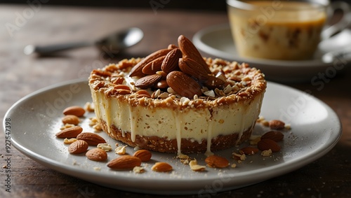 A recipe for a decadent dessert featuring toasted almonds as the star ingredient ai_generated