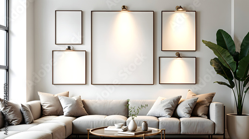 Framed Pictures - Show framed photos or artworks.