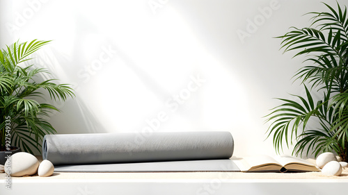 Yoga Mats - Show custom designs on yoga mats.