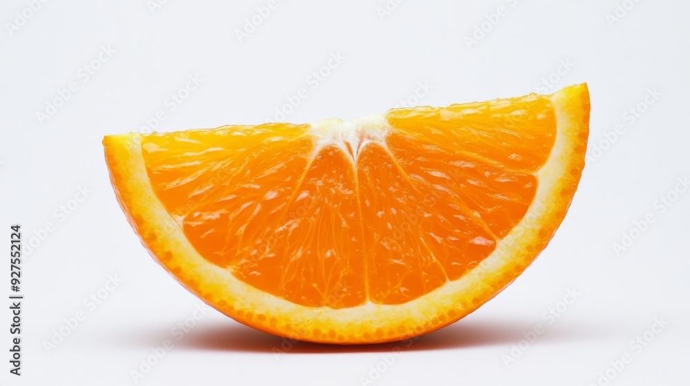 Orange shines on white Orange shines on white