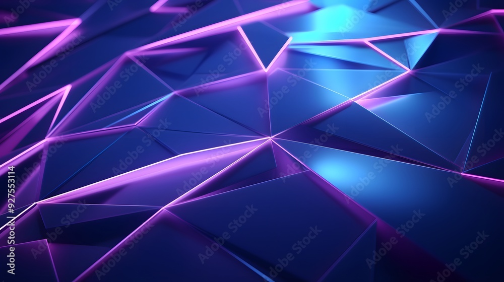 3d rendering of purple and blue abstract geometric background. Scene for advertising, technology, showcase, banner, game, sport, cosmetic, business, metaverse. Sci-Fi Illustration. Product display 3d rendering of purple and blue abstract geometric background. Scene for advertising, technology, showcase, banner, game, sport, cosmetic, business, metaverse. Sci-Fi Illustration. Product display