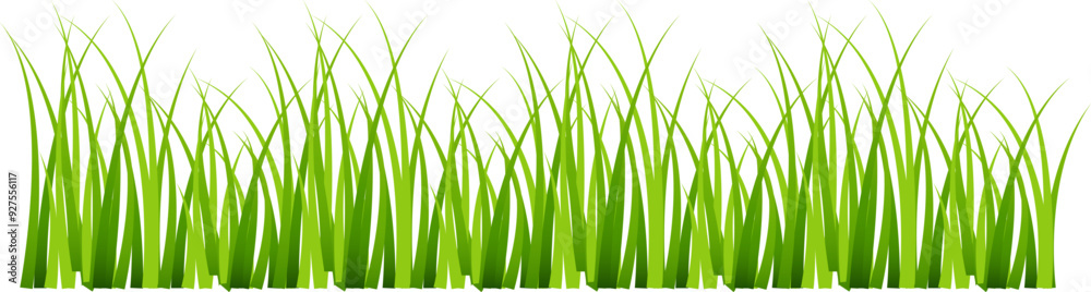 Grass silhouette seamless pattern. Green grass meadow border vector pattern. Autumn summer plant field lawn. Grass silhouette seamless pattern. Green grass meadow border vector pattern. Autumn summer plant field lawn.