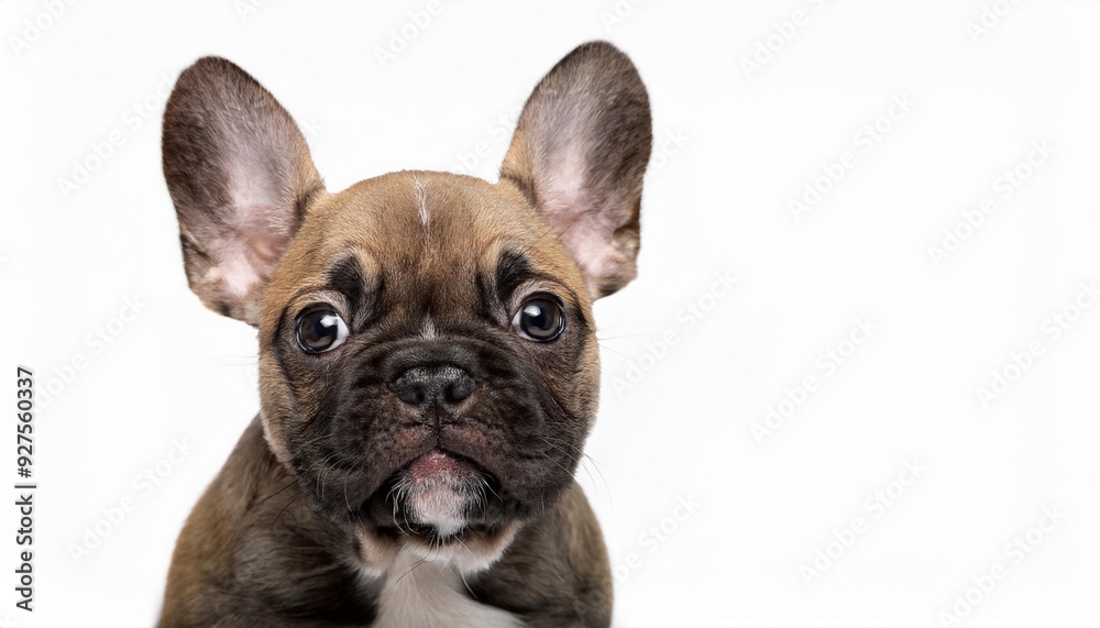 フレンチブルドッグのポートレート(French Bulldog puppy portrait on white background)
フレンチブルドッグのポートレート(French Bulldog puppy portrait on white background)