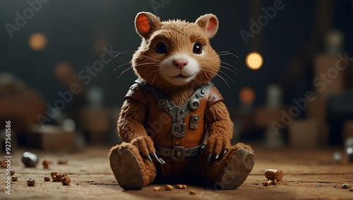 A character who uncovers a hidden talent for crafting with nuts and bolts ai_generated