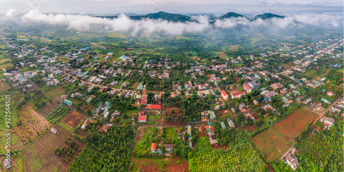 Terraced rice fields