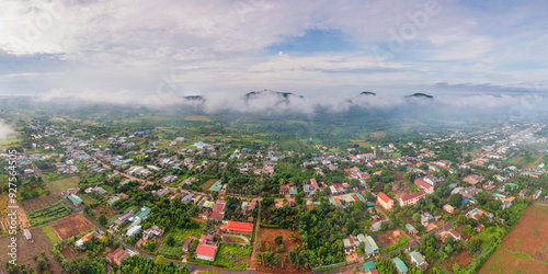 Terraced rice fields