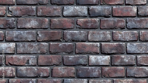 Seamless Brick Wall Texture with Rustic and Urban Character for Architectural Themes