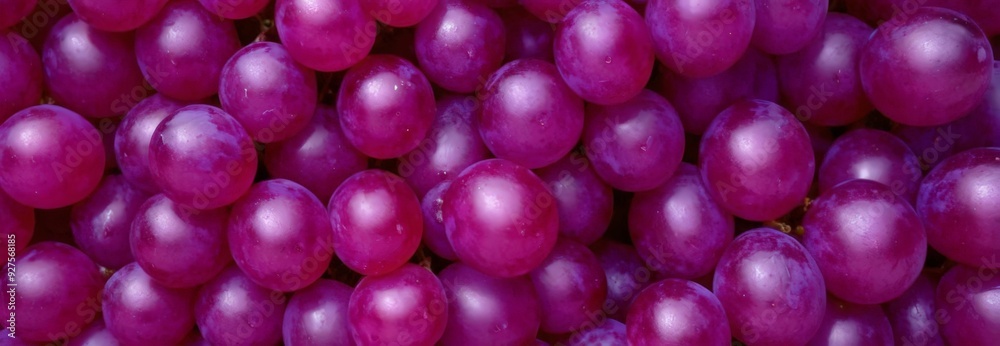 Fototapeta premium bunch grapes with lot red