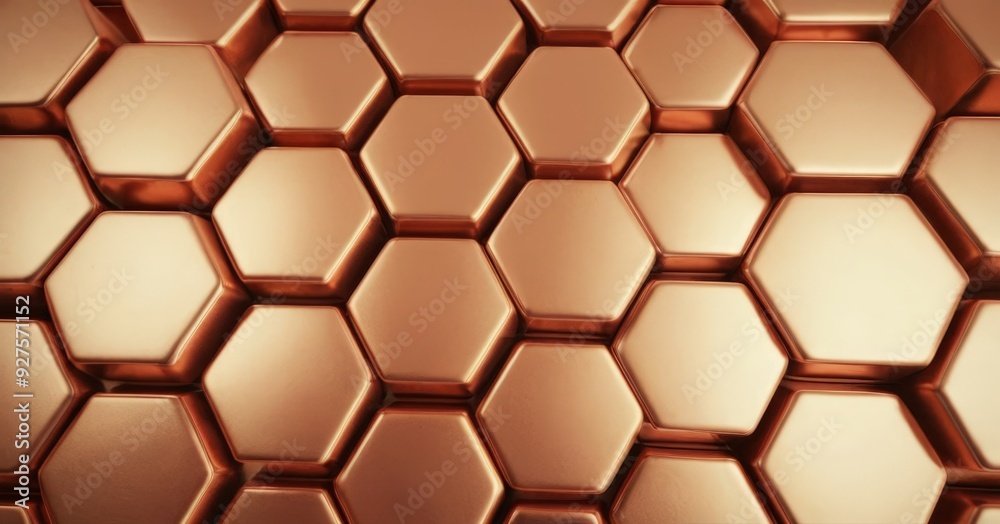 Obraz premium 3d honeycomb pattern