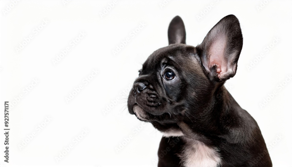 フレンチブルドッグのポートレート(French Bulldog puppy portrait on white background)
フレンチブルドッグのポートレート(French Bulldog puppy portrait on white background)